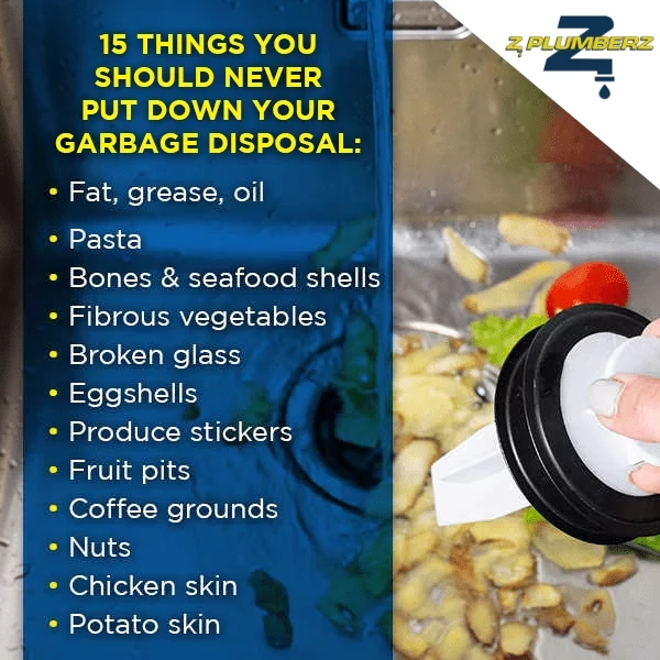 Things You Should Never Put in the Garbage Disposal